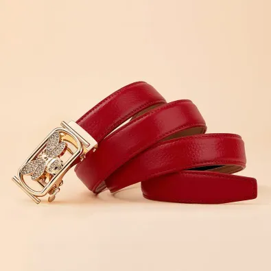 RED BUTTERFLY WOMEN’S BELT